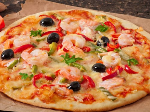 Seafood Pizza